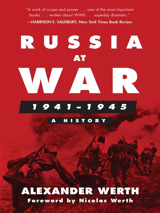 Title details for Russia at War, 1941–1945 by Alexander Werth - Available